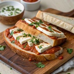 Paneer Makhani Sandwich (With Cheese)
