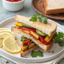 Tandoori Paneer Sandwich
